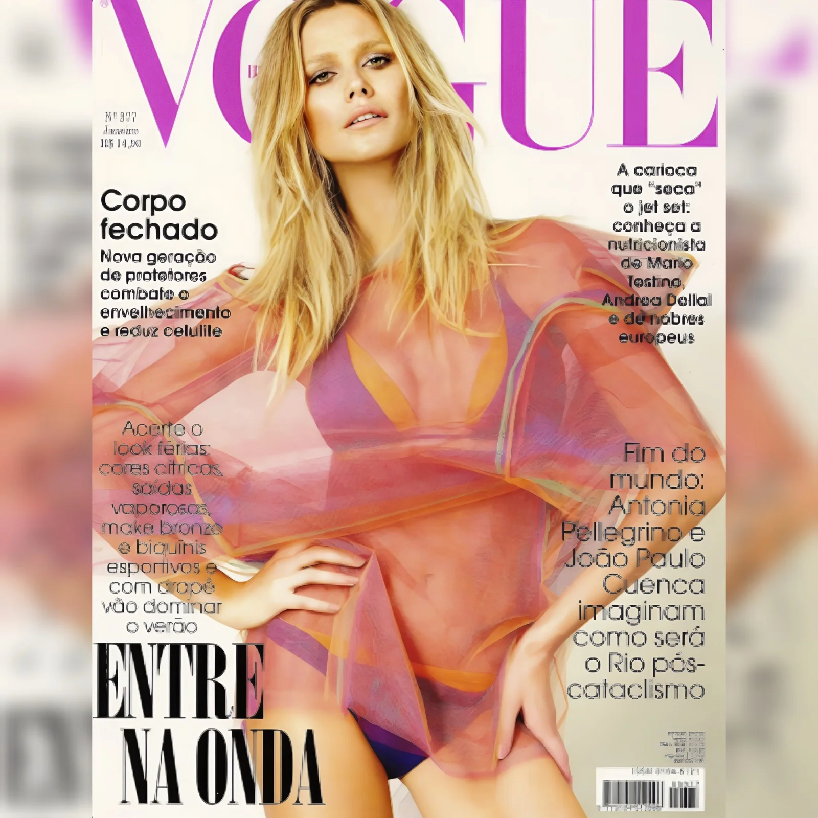 Capa Vogue Brasil - Entre na Onda